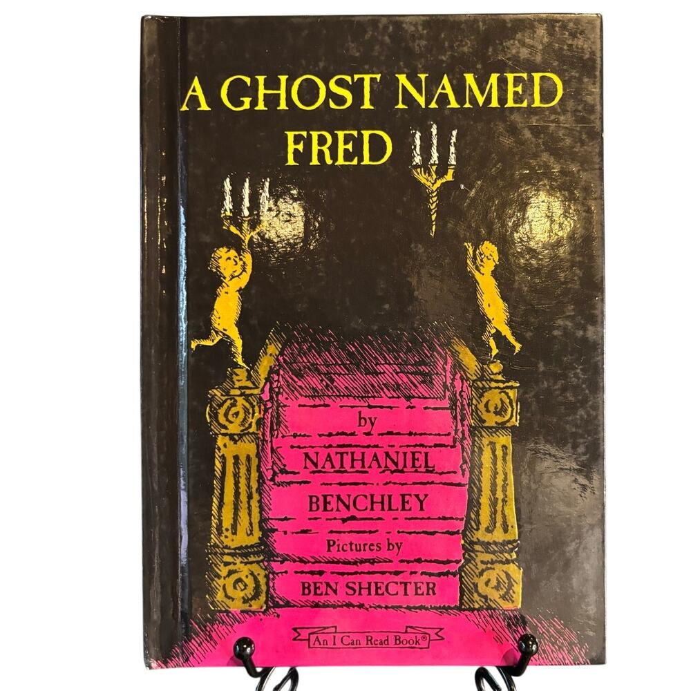 VTG 1997 A Ghost Named Fred Book by Nathaniel Benchley, I Can Read Book, HC